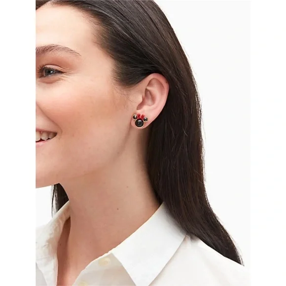 KATE SPADE • Disney Minnie Mouse Earrings - Picture 3 of 4